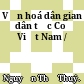 Văn hoá dân gian dân tộc Co ở Việt Nam /