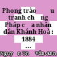 Phong trào đấu tranh chống Pháp của nhân dân Khánh Hoà : 1884 - 1914 : Luận văn Thạc sĩ Lịch sử Việt Nam /