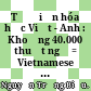 Từ điển hóa học Việt - Anh : Khoảng 40.000 thuật ngữ = Vietnamese - English dictionary of chemistry : about 40.000 terms /