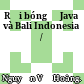 Rối bóng ở Java và Bali Indonesia /