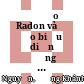 Độ đo Radon và độ đo biểu diễn đồng cấu phức Luận văn thạc sĩ toán học. Chuyên ngành: Toán giải tích. Mã số: 60.46.01