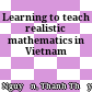 Learning to teach realistic mathematics in Vietnam