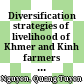 Diversification strategies of livelihood of Khmer and Kinh farmers in Mekong Delta since 1993 land reform :