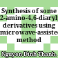 Synthesis of some 2-amino-4,6-diarylpyrimidine derivatives using microwave-assisted method /