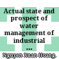 Actual state and prospect of water management of industrial zones in the Mekong Delta region /