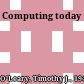 Computing today