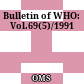 Bulletin of WHO: Vol.69(5)/1991