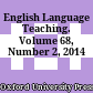 English Language Teaching. Volume 68, Number 2, 2014