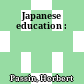 Japanese education :