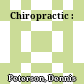 Chiropractic :