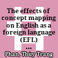 The effects of concept mapping on English as a foreign language (EFL) students' reading comprehension :