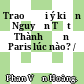 Trao đổi ý kiến Nguyễn Tất Thành đến Paris lúc nào? /