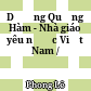 Dương Quảng Hàm - Nhà giáo yêu nước Việt Nam /