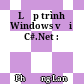 Lập trình Windows với C#.Net :