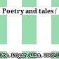 Poetry and tales /