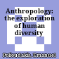 Anthropology: the exploration of human diversity