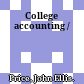 College accounting /