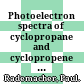 Photoelectron spectra of cyclopropane and cyclopropene compounds /