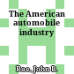 The American automobile industry