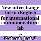 New interchange Intro : English for international communication : lab guide /