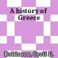 A history of Greece