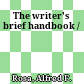 The writer's brief handbook /