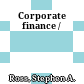 Corporate finance /