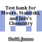 Test bank for Moore, Stanitski, and Jurs's Chemistry