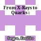From X-Rays to Quarks :