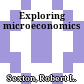 Exploring microeconomics