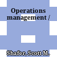 Operations management /