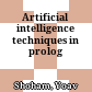 Artificial intelligence techniques in prolog