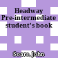 Headway Pre-intermediate student's book