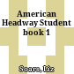 American Headway Student book 1