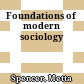 Foundations of modern sociology