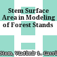 Stem Surface Area in Modeling of Forest Stands