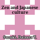Zen and Japanese culture