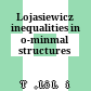 Lojasiewicz inequalities in o-minmal structures