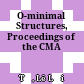 O-minimal Structures, Proceedings of the CMA