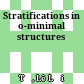Stratifications in o-minimal structures