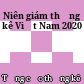 Niên giám thống kê Việt Nam 2020