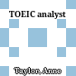 TOEIC analyst