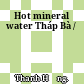 Hot mineral water Tháp Bà /