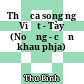 Thơ ca song ngữ Việt - Tày (Noọng - cần khau phja)