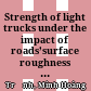 Strength of light trucks under the impact of roads’surface roughness according to ISO standard = Độ bền của khung xe tải nhỏ dưới kích động của mấp mô mặt đường theo tiêu chuẩn ISO
