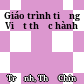 Giáo trình tiếng Việt thực hành