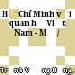 Hồ Chí Minh với quan hệ Việt Nam - Mỹ /