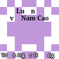 Luận đề về Nam Cao