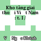 Kho tàng giai thoại Việt Nam  : t. I /