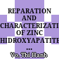 REPARATION AND CHARACTERIZATION OF ZINC HIDROXYAPATITE COATINGS ON 316L STAINLESS STEEL